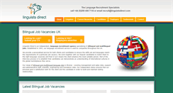 Desktop Screenshot of linguistsdirect.com